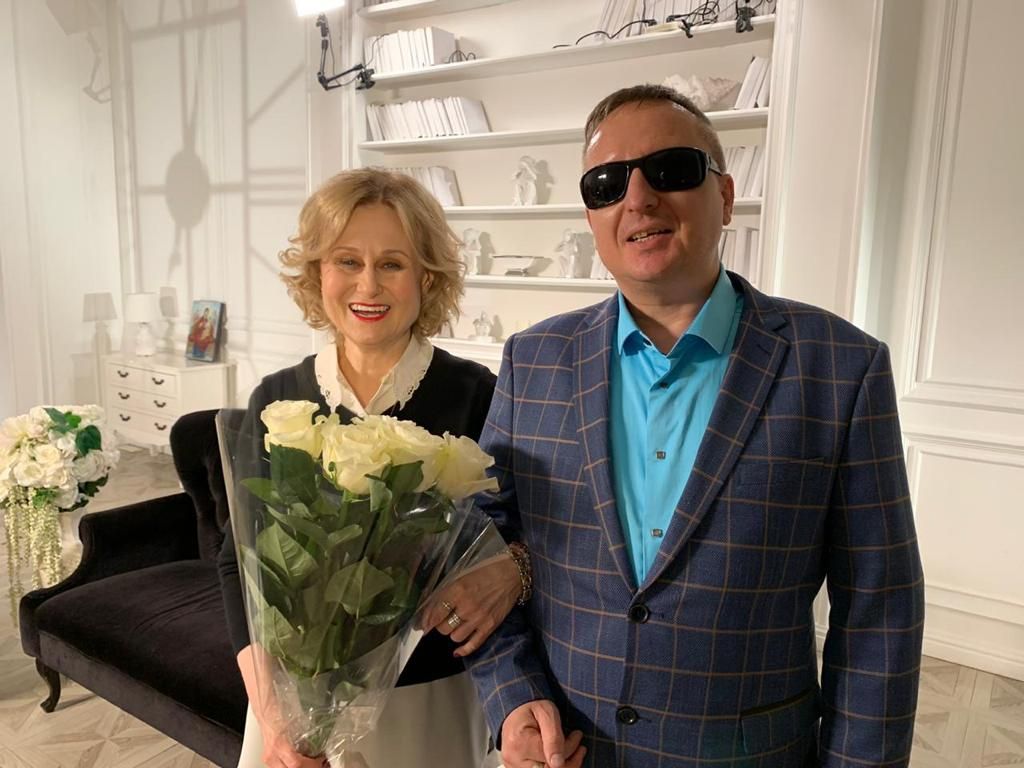 Писательница Дарья Донцова и Виктор Тартанов