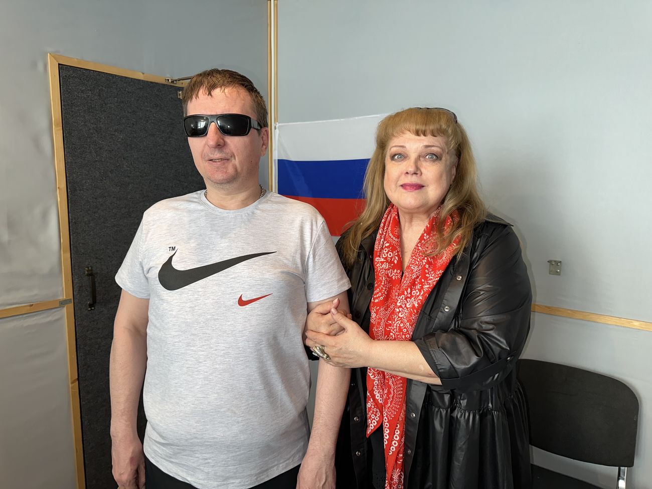 Заслуженная артистка Росии Любовь Руденко и Виктор Тартанов