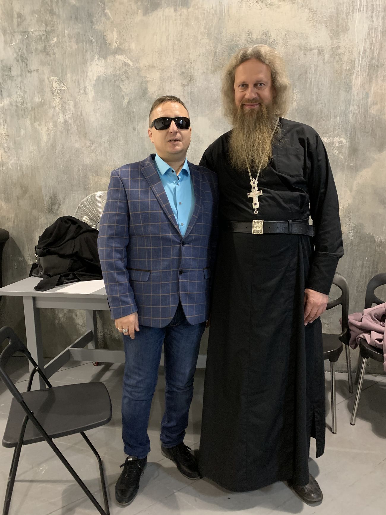 Лука Степанов Священнослужитель Русской православной церкви, игумен, настоятель Спасо-Преображенского Пронского мужского монастыря, кандидат исторических наук, писатель, публицист, телевизионный ведущий и Виктор Тартанов