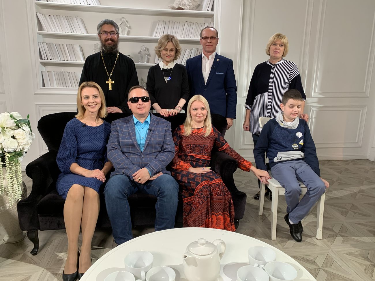 После записи программы на телеканале Спас