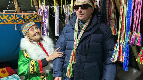 ОКТЯБРИНА КЫТЫМОВНА АГИЧЕВА исполнительница ненецкого фольклора, мастер рукоделия интервью для Виктора Тартанова